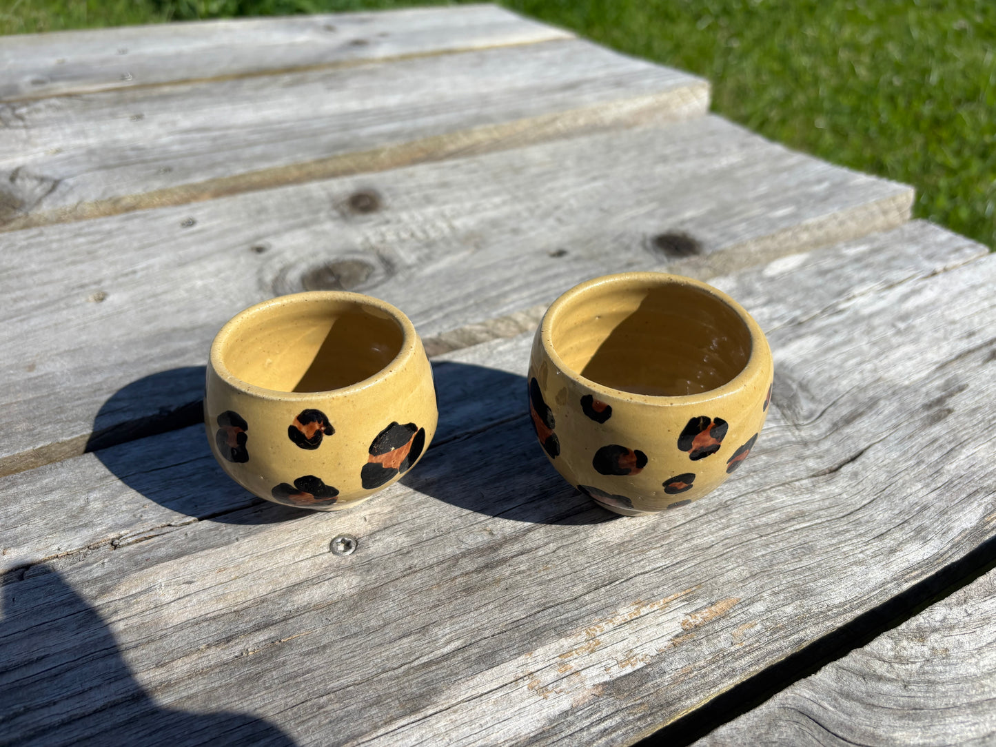 Tasses expresso Léopard