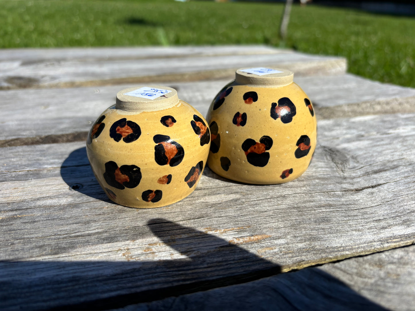Tasses expresso Léopard