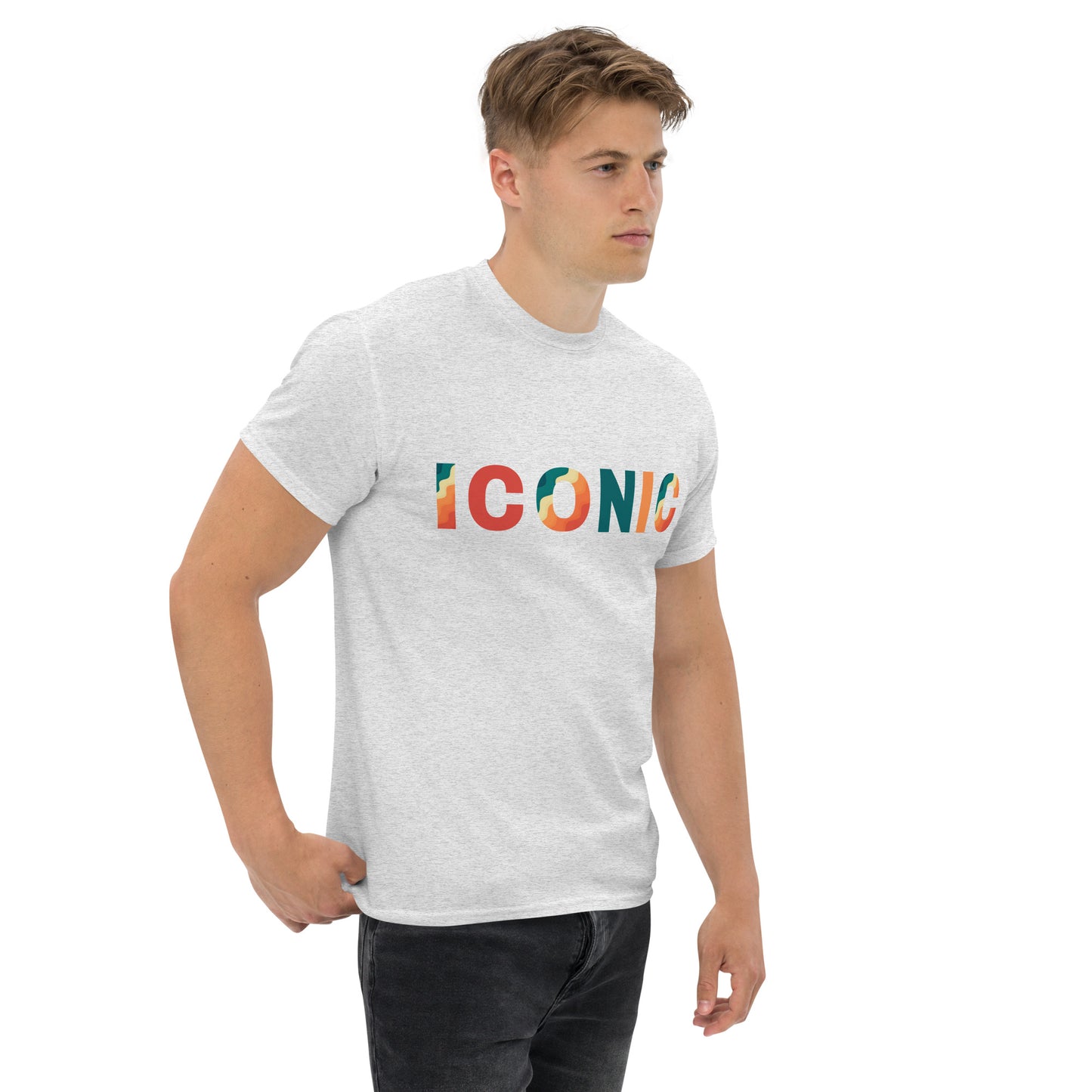 T-shirt classique homme - ICONIC zebra