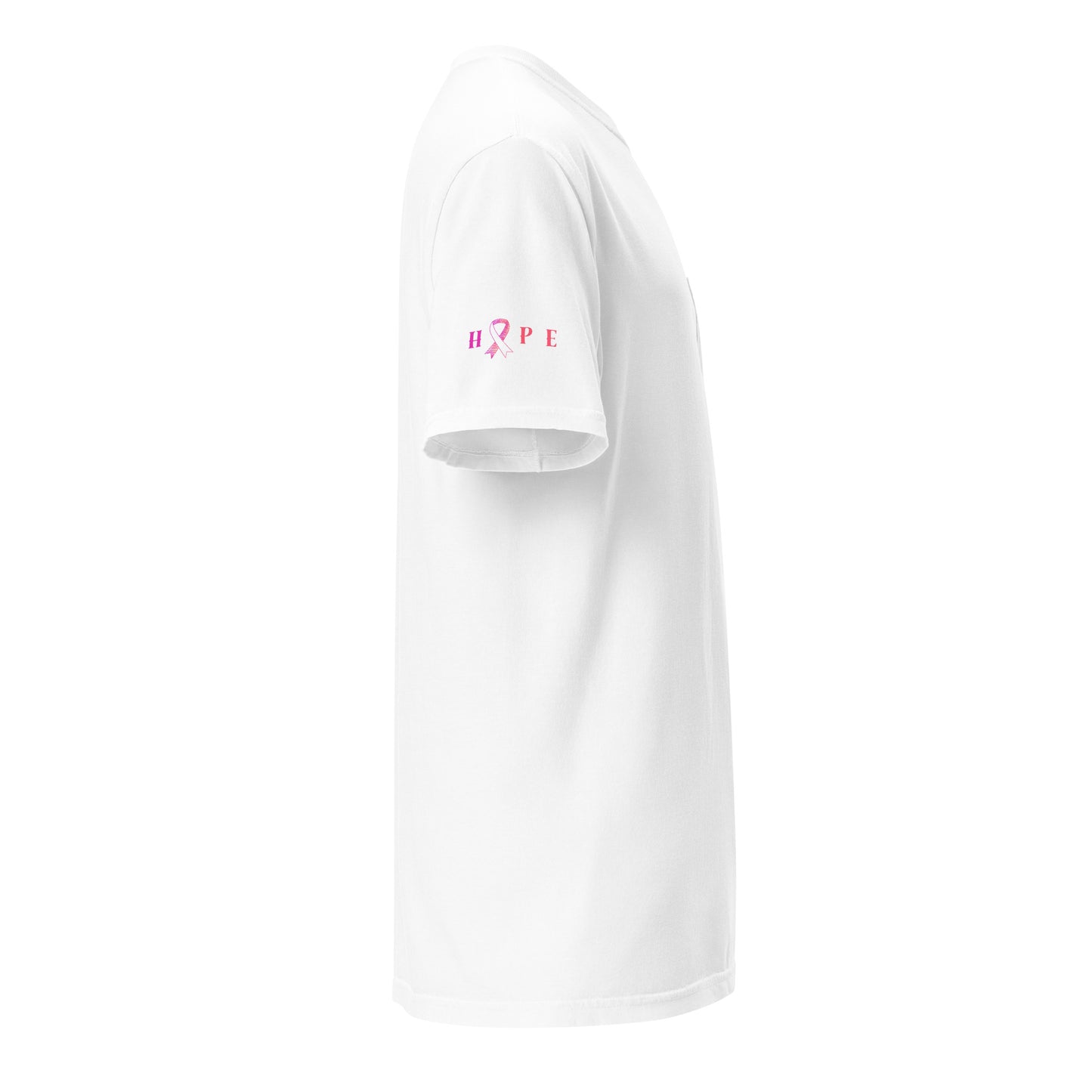 T-shirt teinté avec poche unisexe