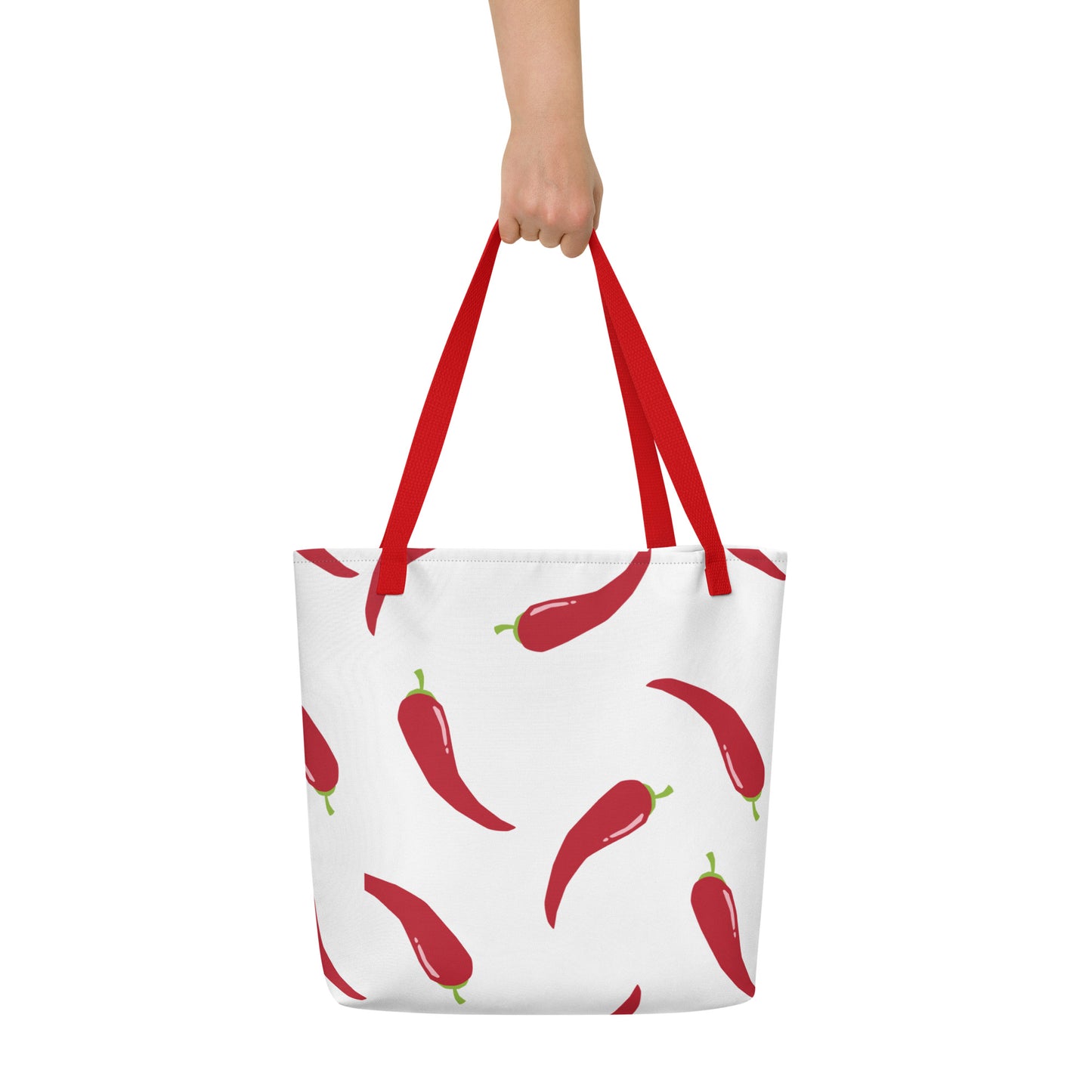 Tote bag large - Pimenté