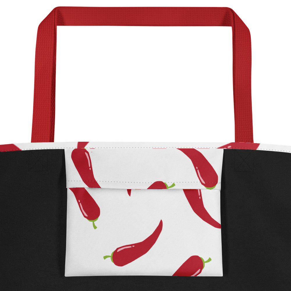 Tote bag large - Pimenté