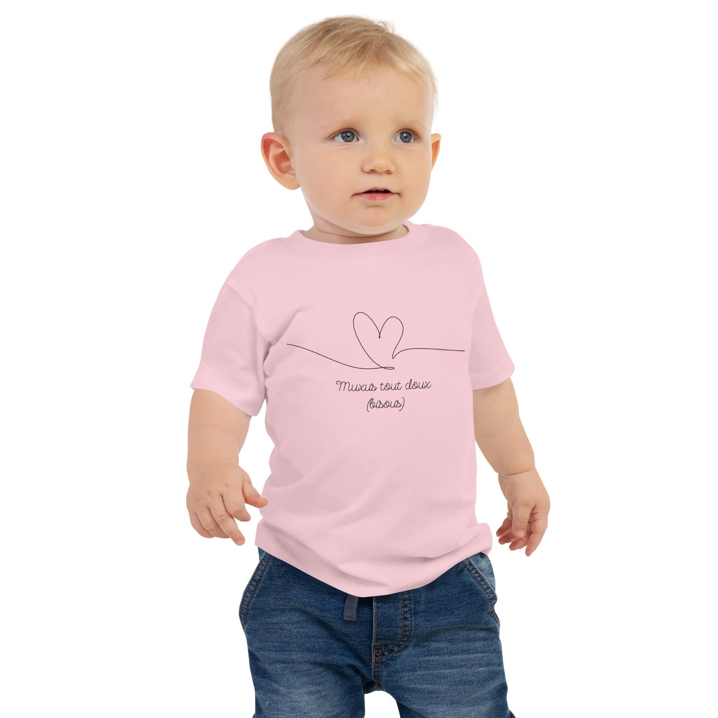 T-shirt Manches Courtes pour Bébé - Muxus tout doux