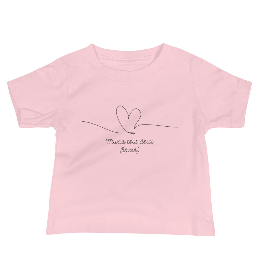 T-shirt Manches Courtes pour Bébé - Muxus tout doux