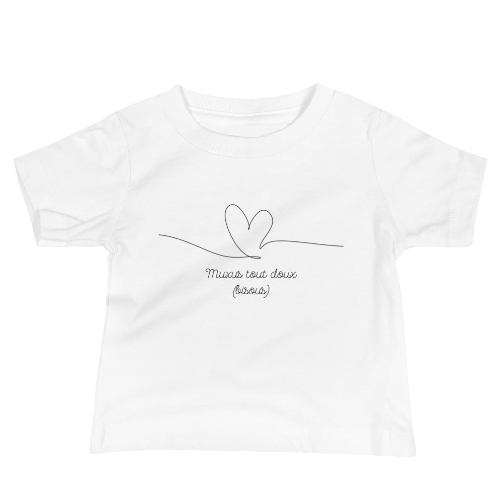 T-shirt Manches Courtes pour Bébé - Muxus tout doux