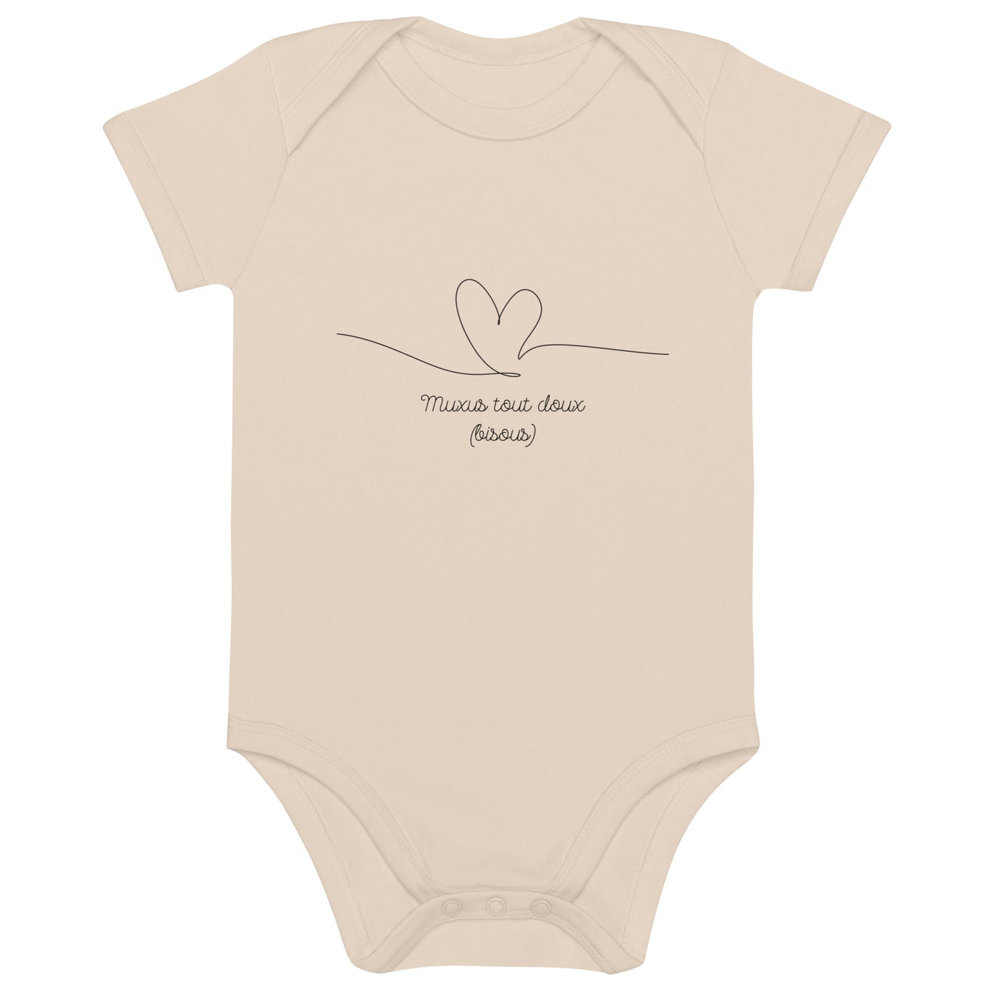 Body en coton bio - Muxus tout doux !