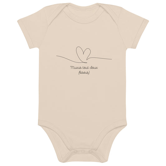 Body en coton bio - Muxus tout doux !