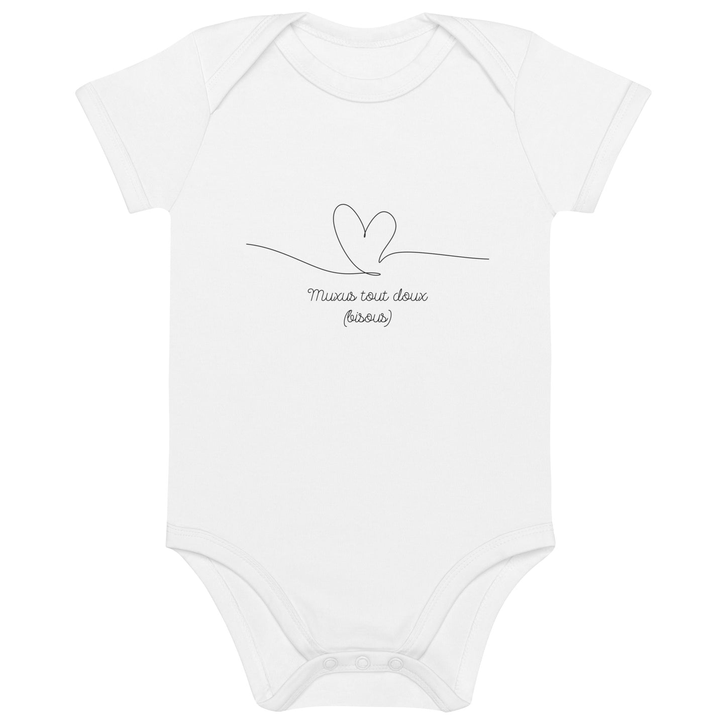 Body en coton bio - Muxus tout doux !